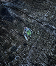 Load image into Gallery viewer, Evarella Green Witch Peridot Ring