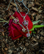 Load image into Gallery viewer, Valentine’s Heart Key