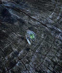 Evarella Green Witch Peridot Ring
