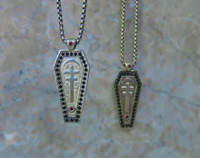 Load image into Gallery viewer, Coffin Pendant