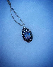 Load image into Gallery viewer, Alexandrite and Black Spinel Pavè Pendant
